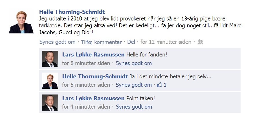 Provokerende tørklæder