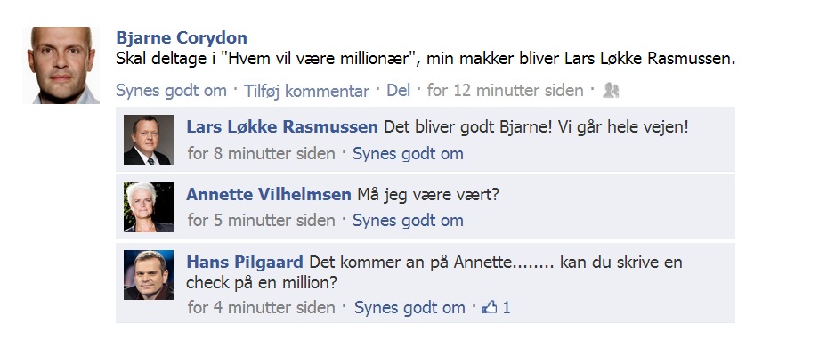 Lad millionerne rulle!