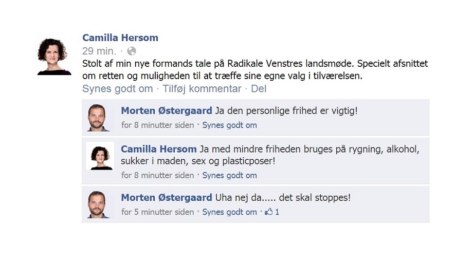 Personlig frihed!