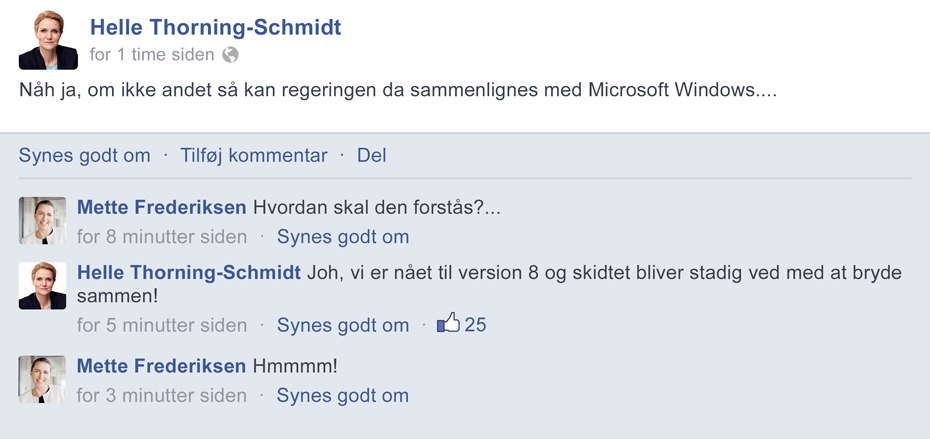 Windows-regeringen...
