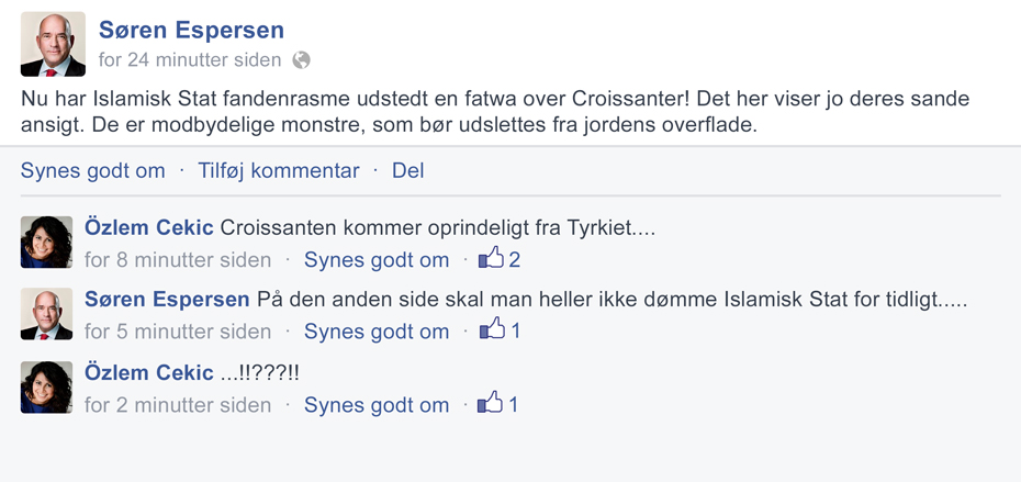 På den anden side...