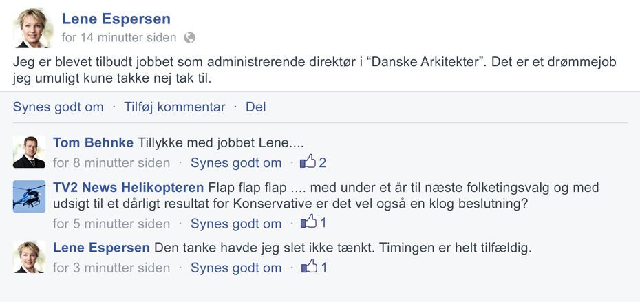 Helt tilfældigt!