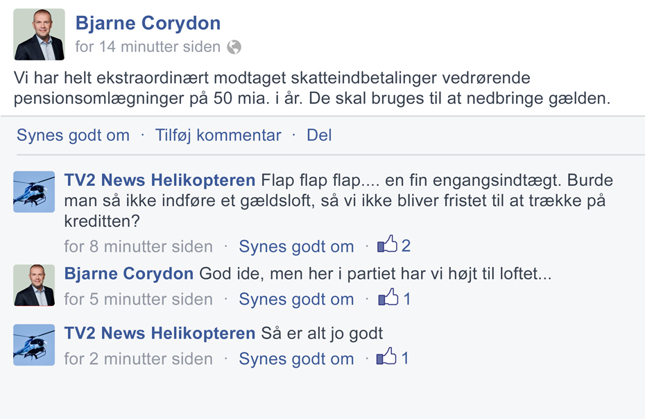 Højt til loftet!