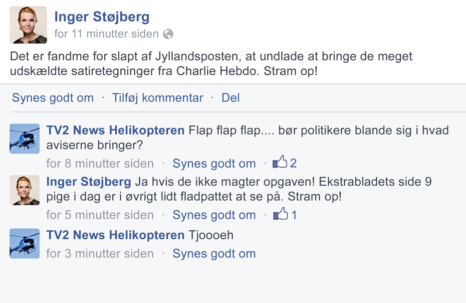 Stram op!