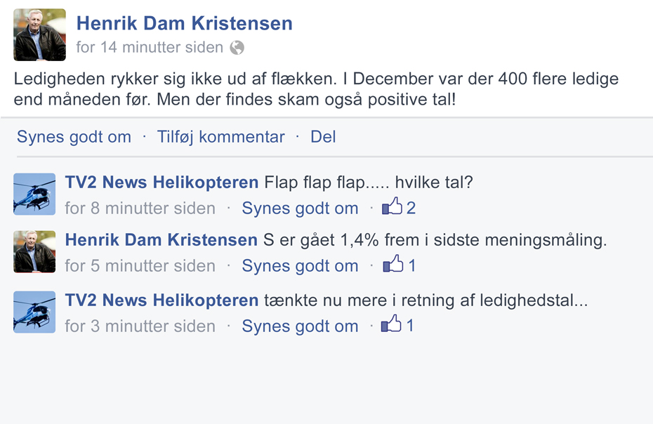 Positivt!