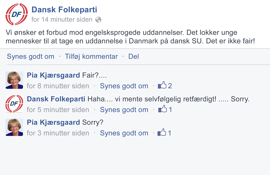 Yes or Nej?
