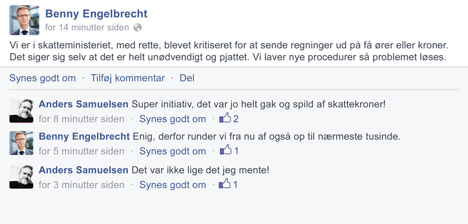 Problemet er løst!