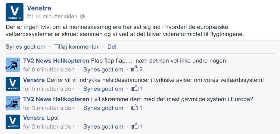In Denmark we are stinking.......... rich!