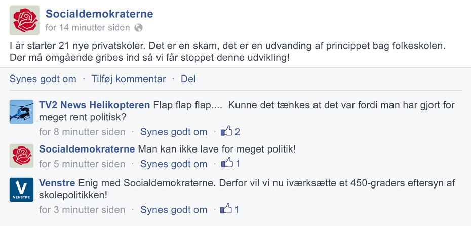 Mer' politik!