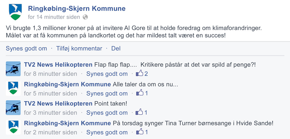 Kæmpe succes!