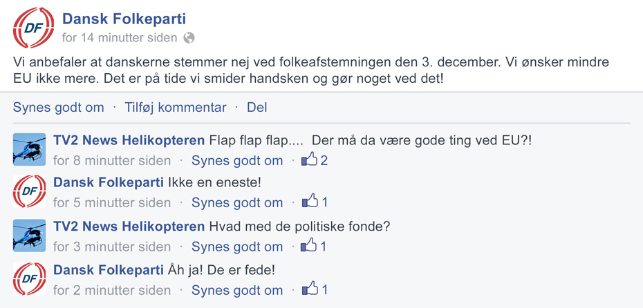 Se på det positive!