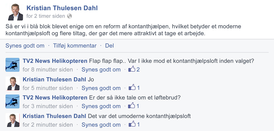 Moderne tider...