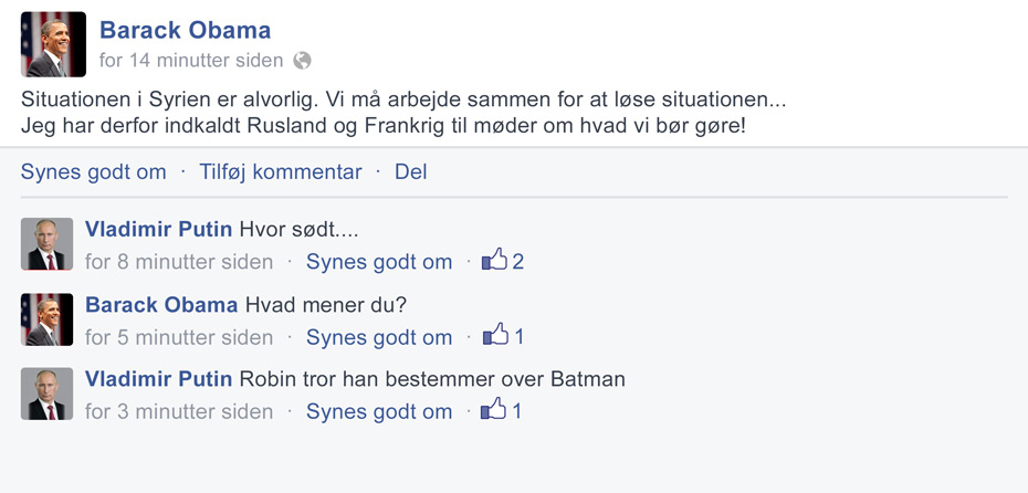 Hvor sødt...