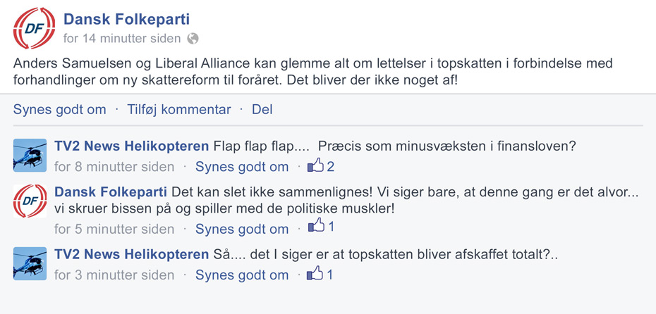 Vi mener det!