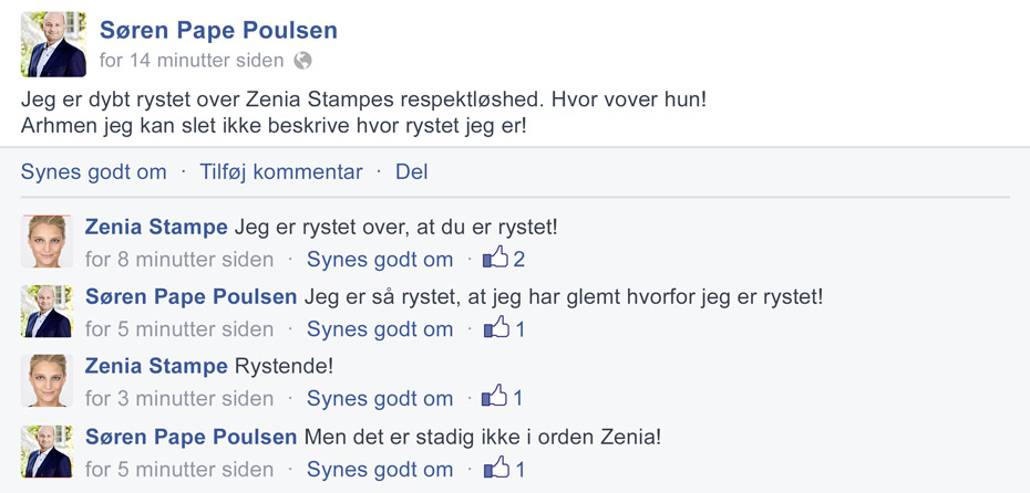 Rystende!
