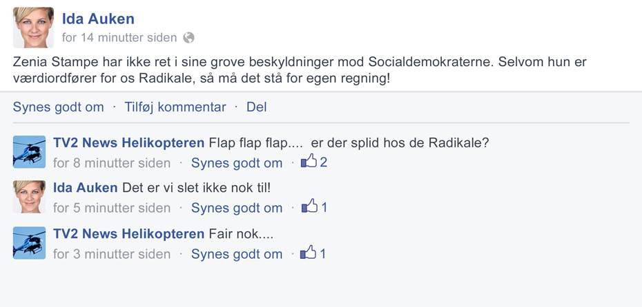 Ingen splid!