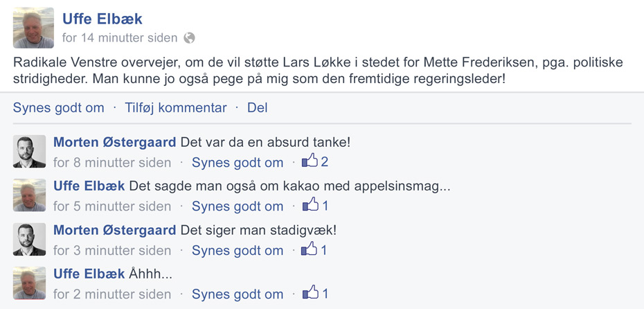 Er du helt sikker Morten?