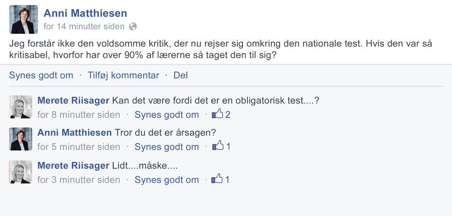 Obligatorisk succes!