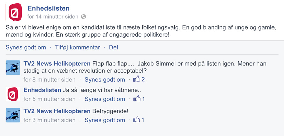 Peace, love og væbnet revolution!