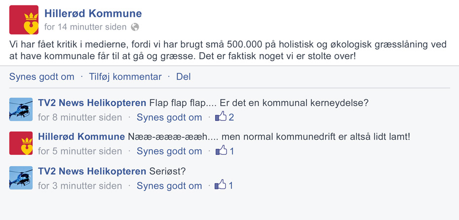 Får får kommunalt tilskud?