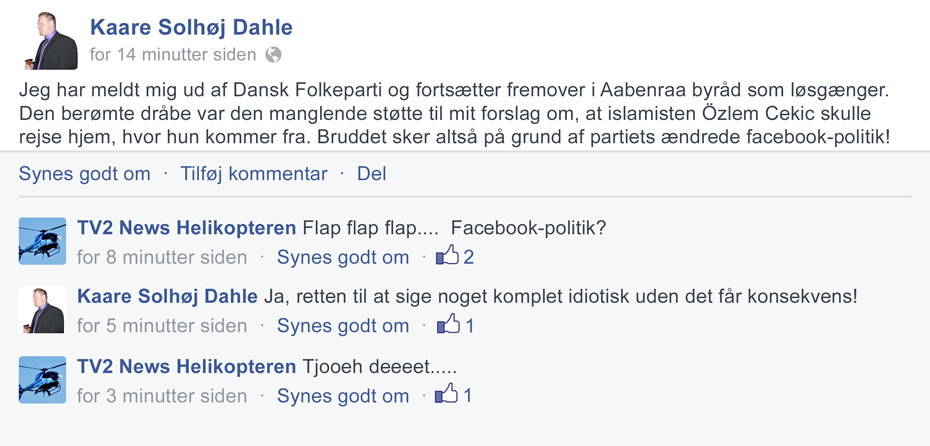 Frisk på Facebook