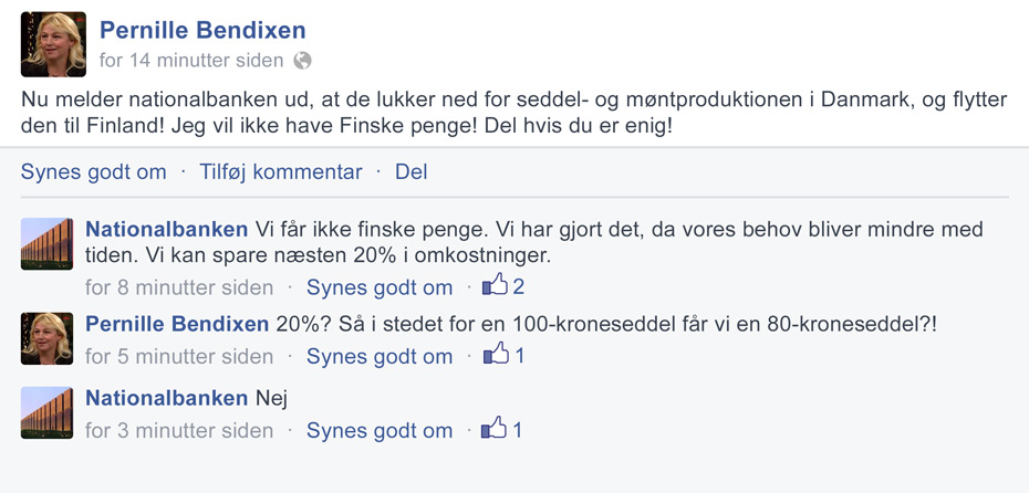 Kolde finske kontanter!