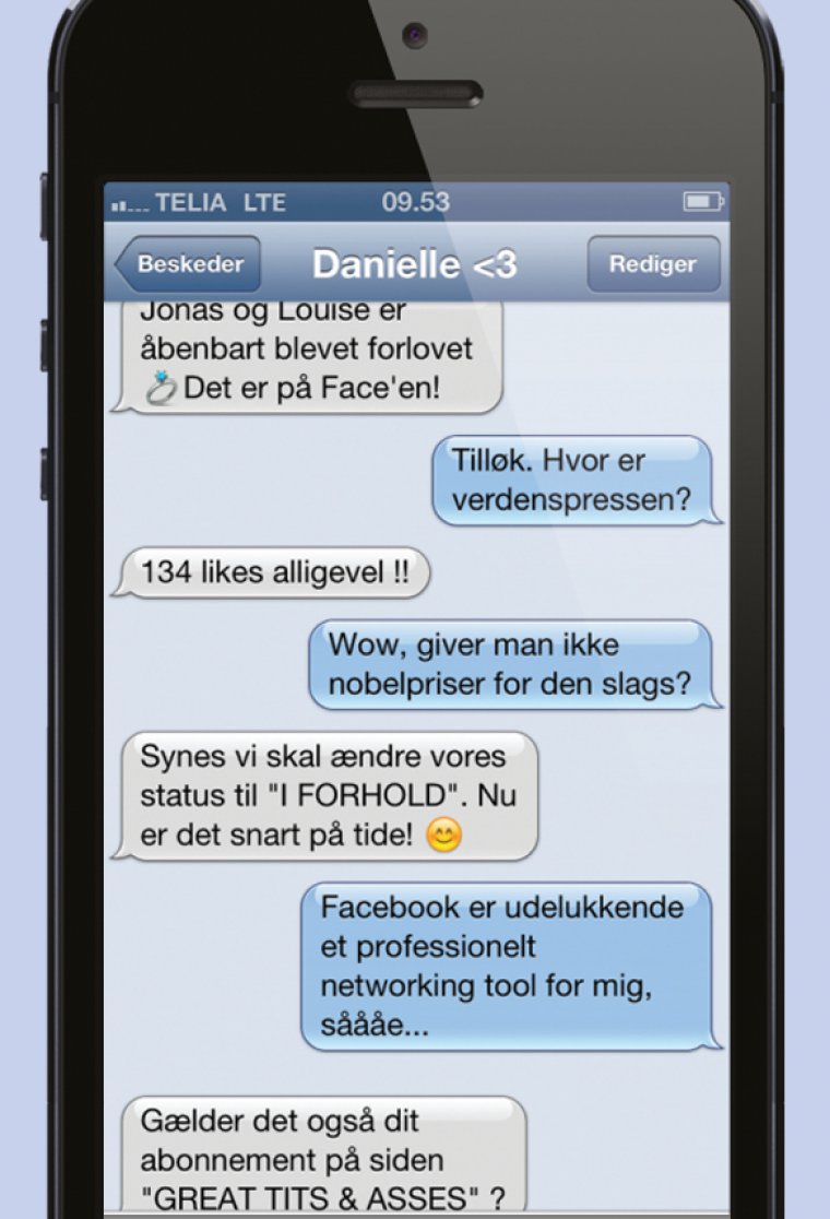 Forlovet på Facebook