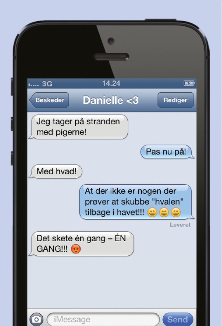 Hvalen tilbage i vandet