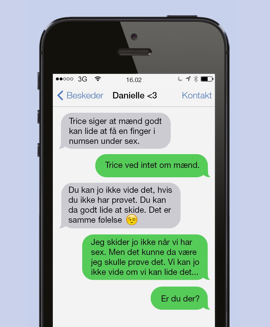 Finger i numsen