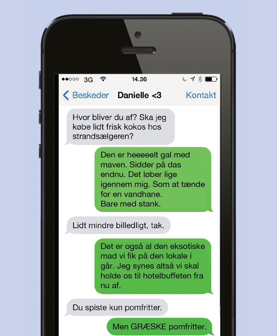 Gal med maven