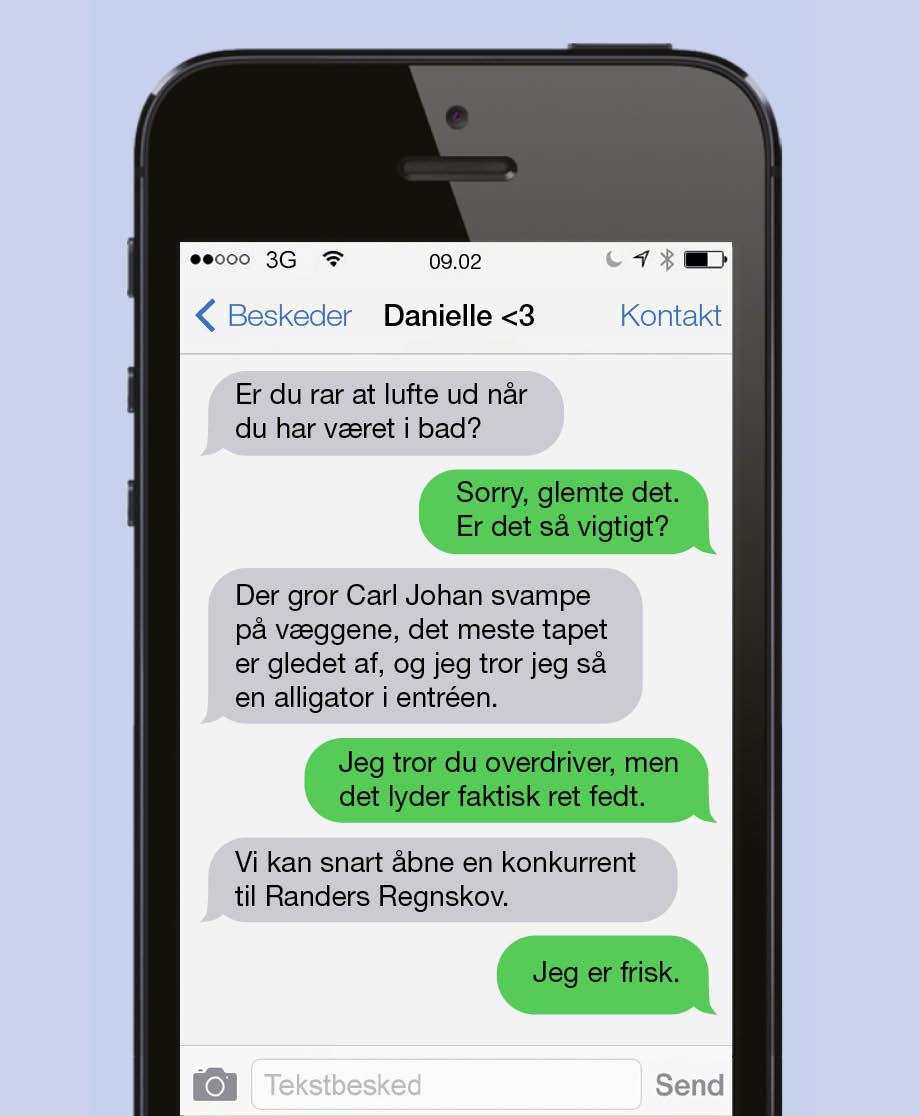 Luft ud efter bad