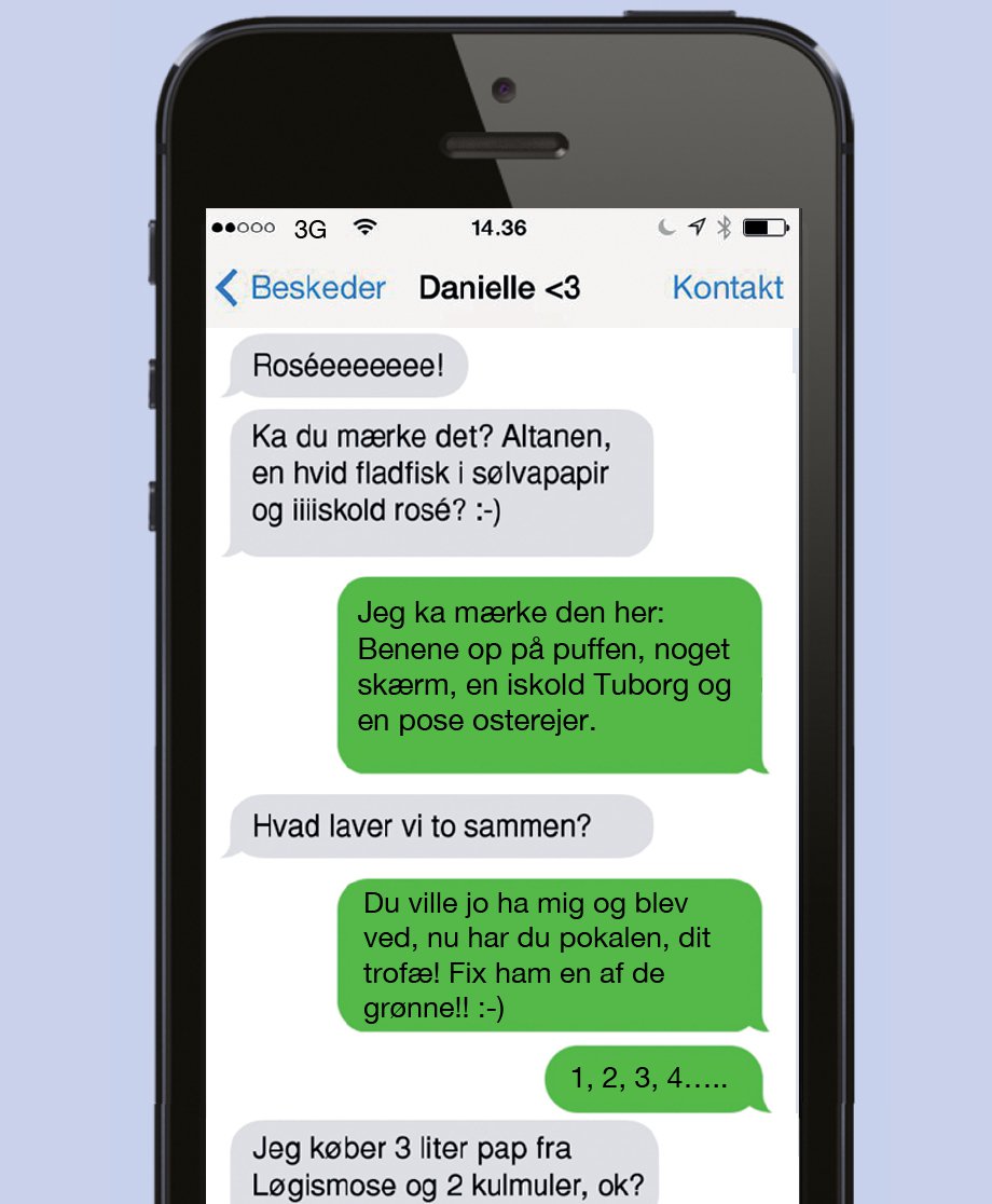 En aften på altanen