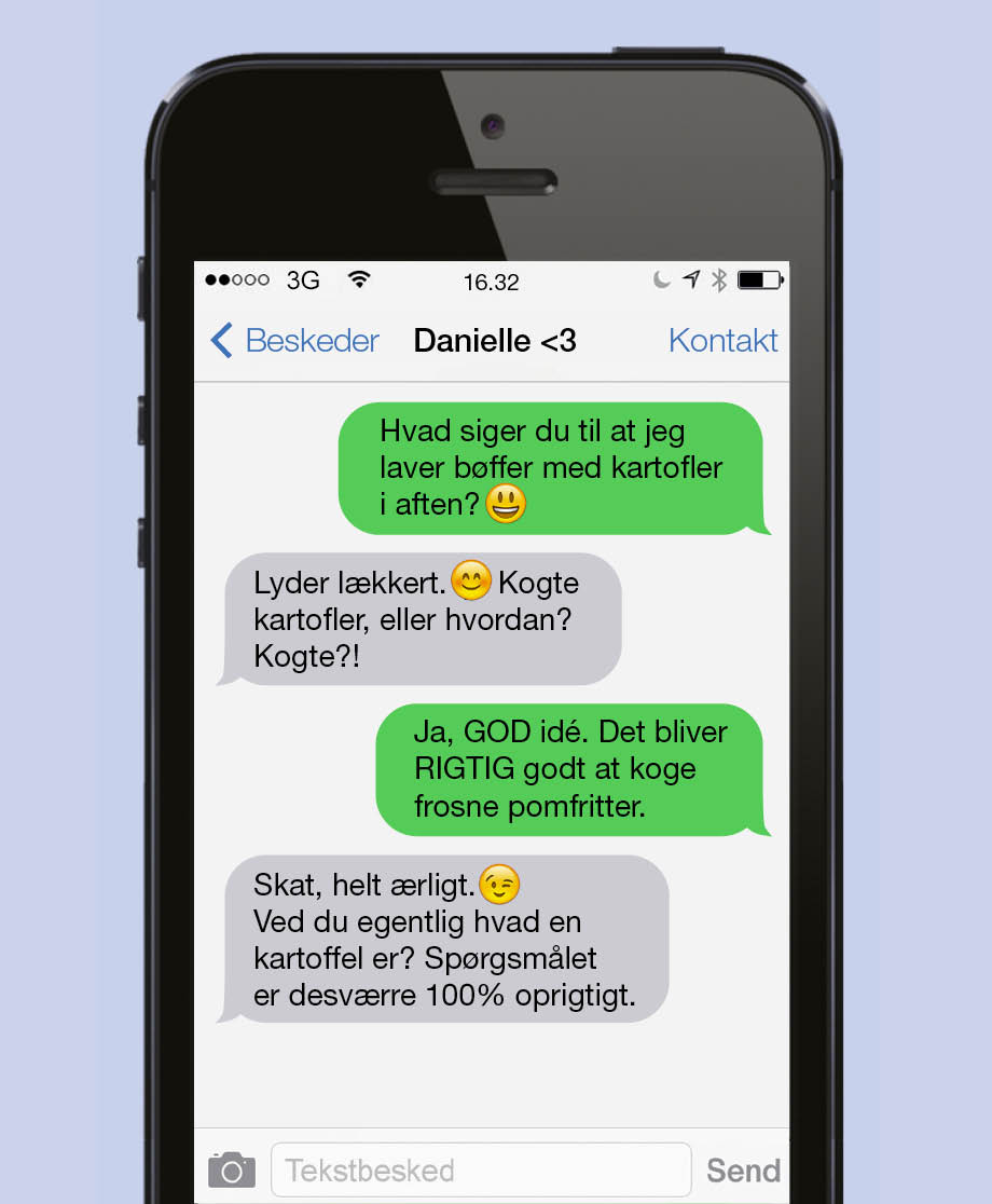 Bøffer med kartofler
