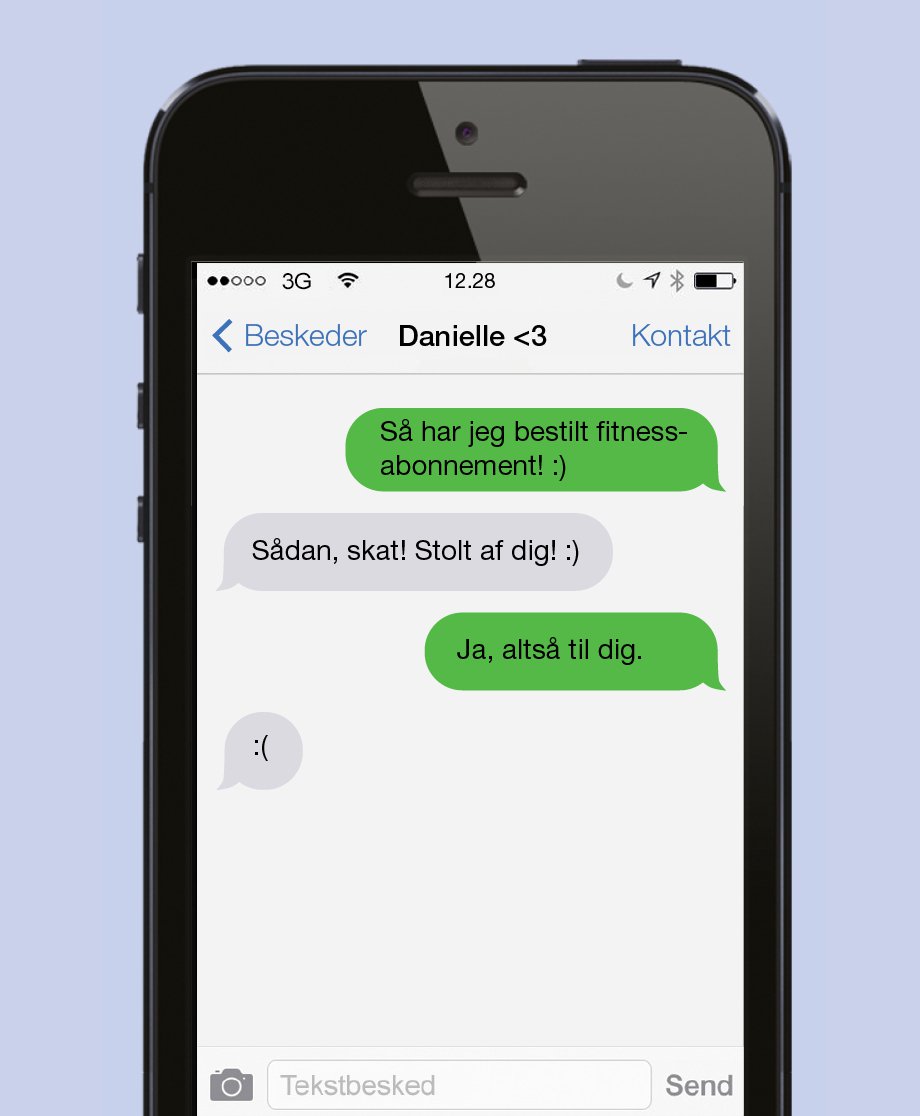 Bestilt fitnessabonnement