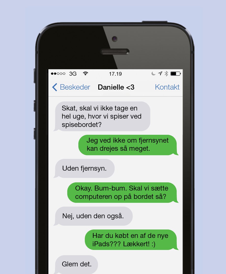 Spise foran fjernsynet