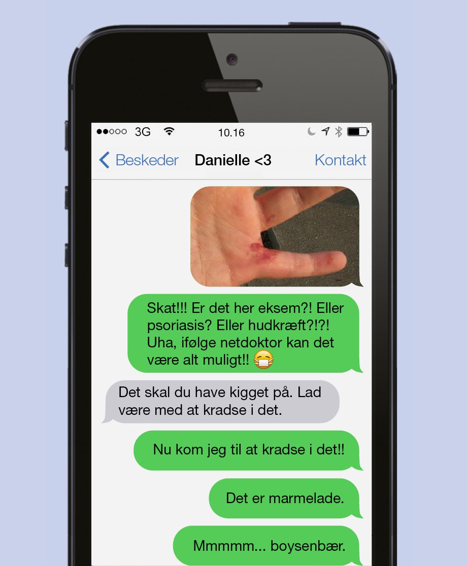 Er det eksem?