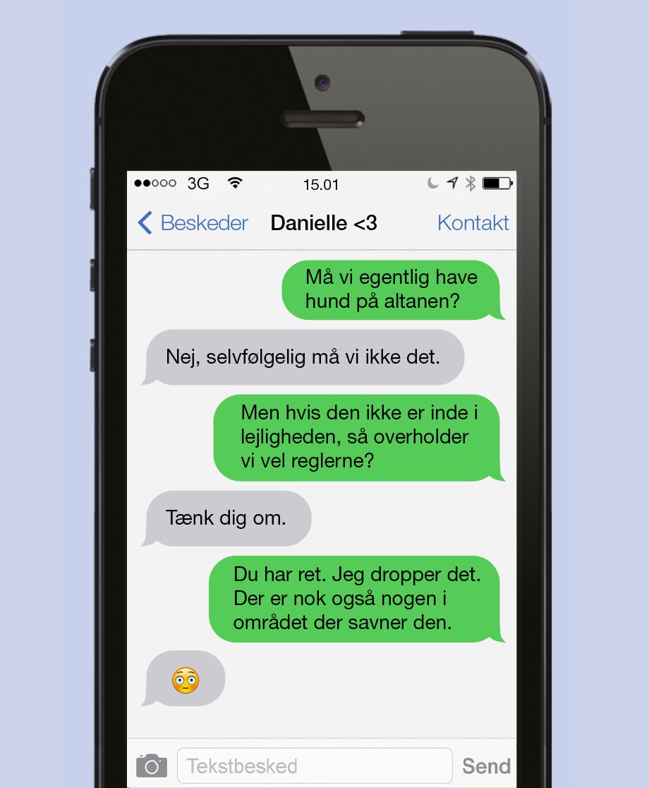 Din mor har ringet