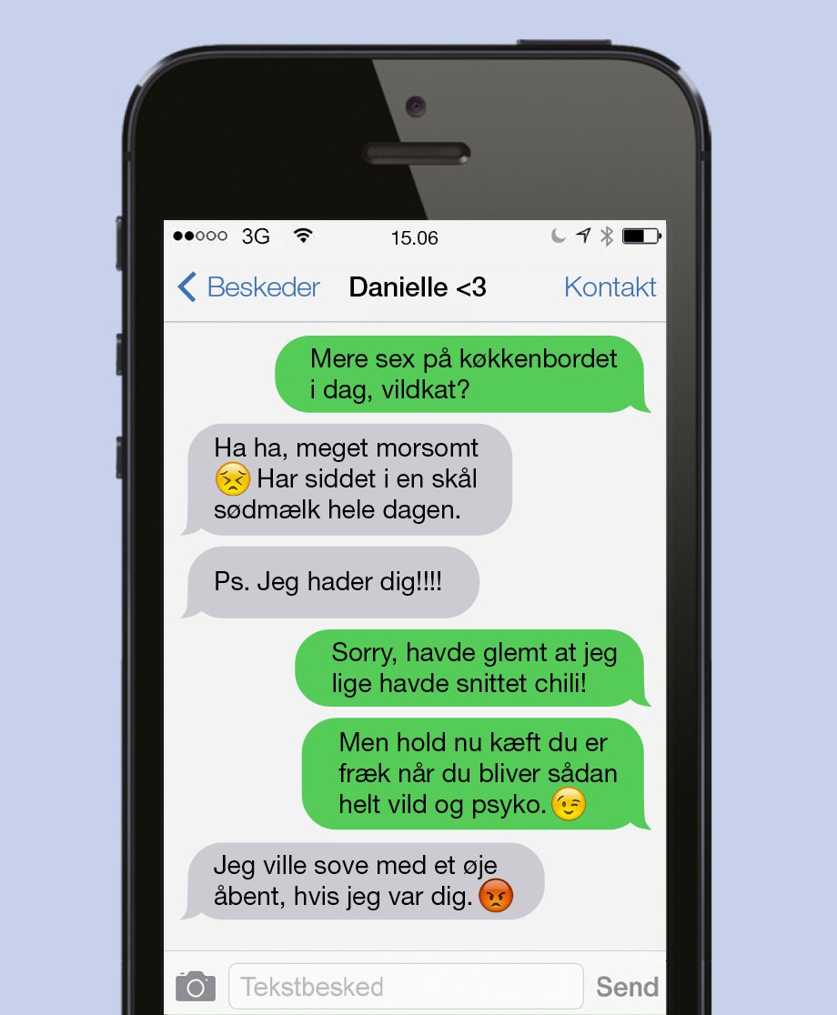 Sex på køkkenbordet