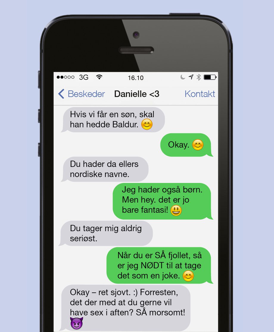 Bliver aldrig taget seriøst