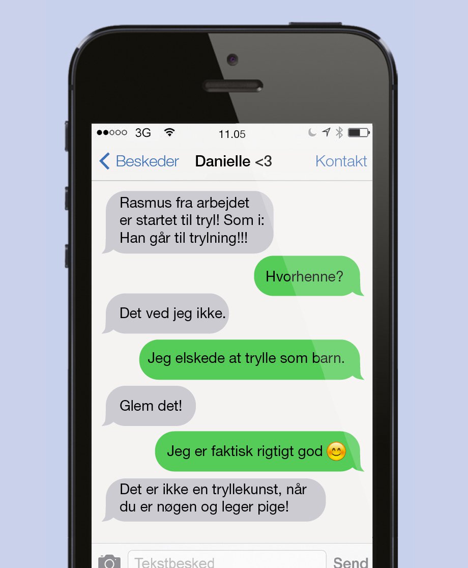 Han går til trylning!