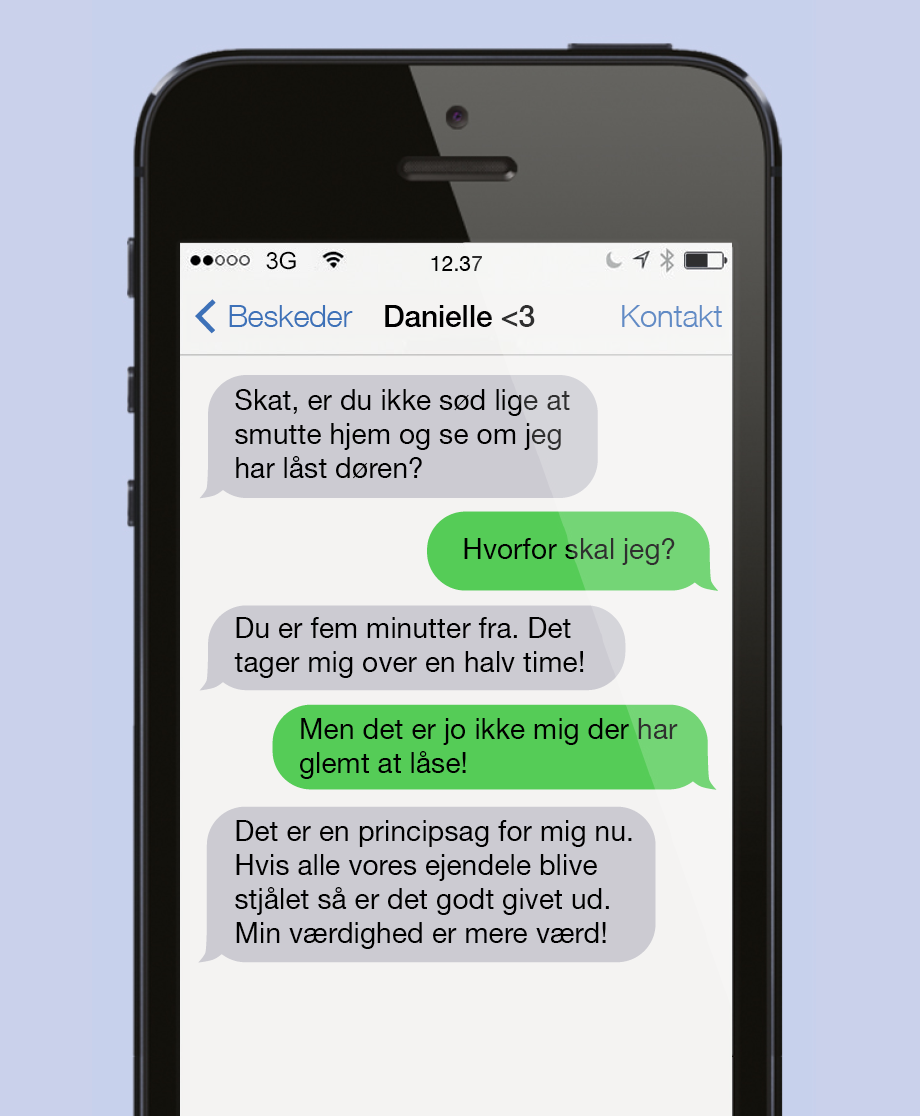 Hvem var det der glemte at låse?