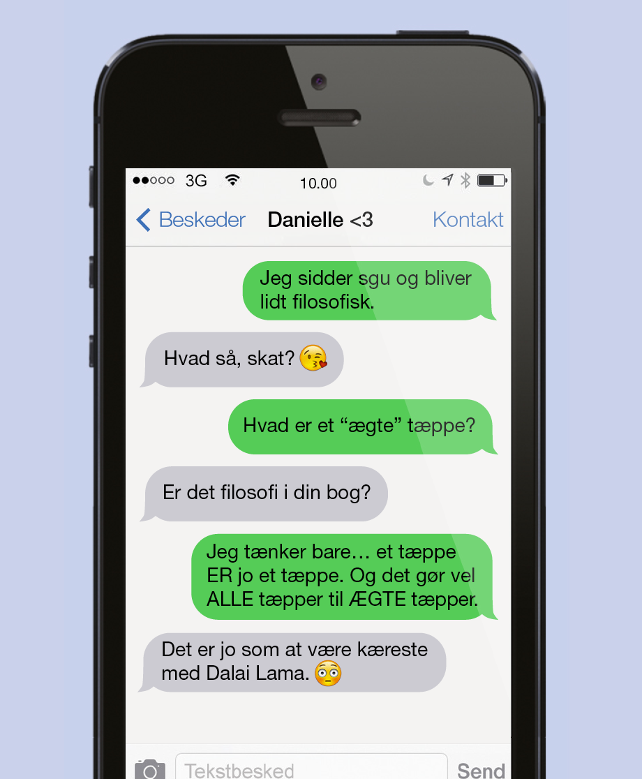 "Ægte" tæppe