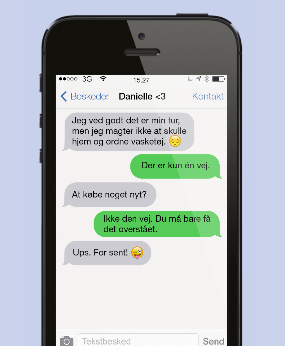Orker ikke tøjvask