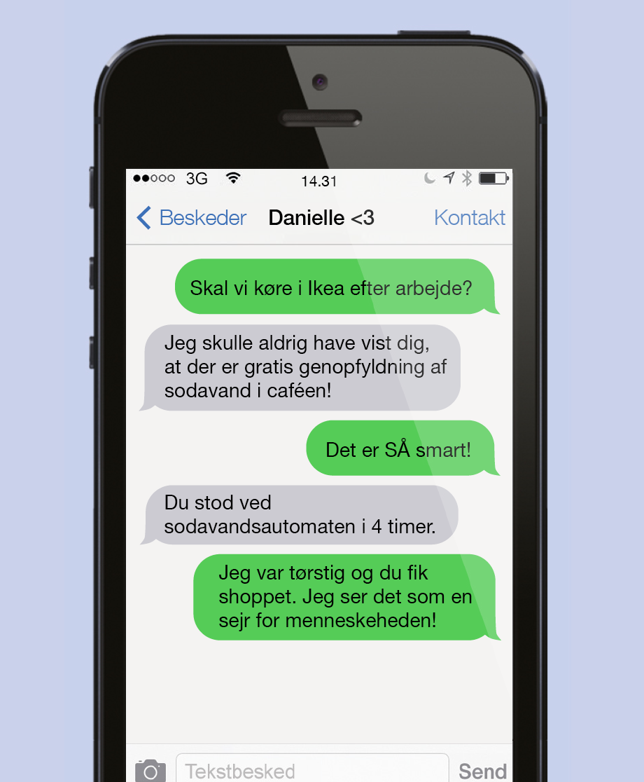 Gratis genopfyldning i IKEA!