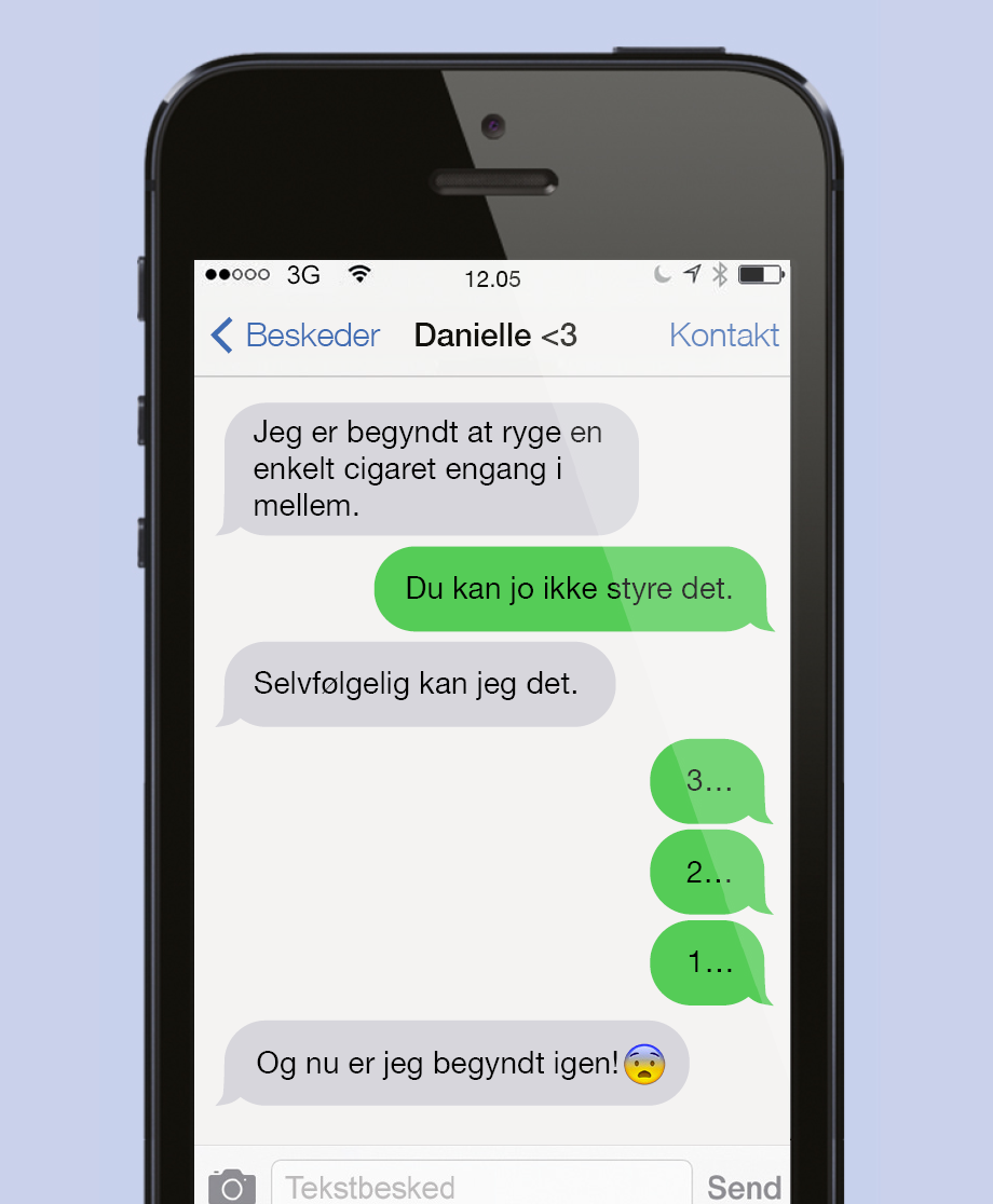 En enkelt cigaret en gang i mellem
