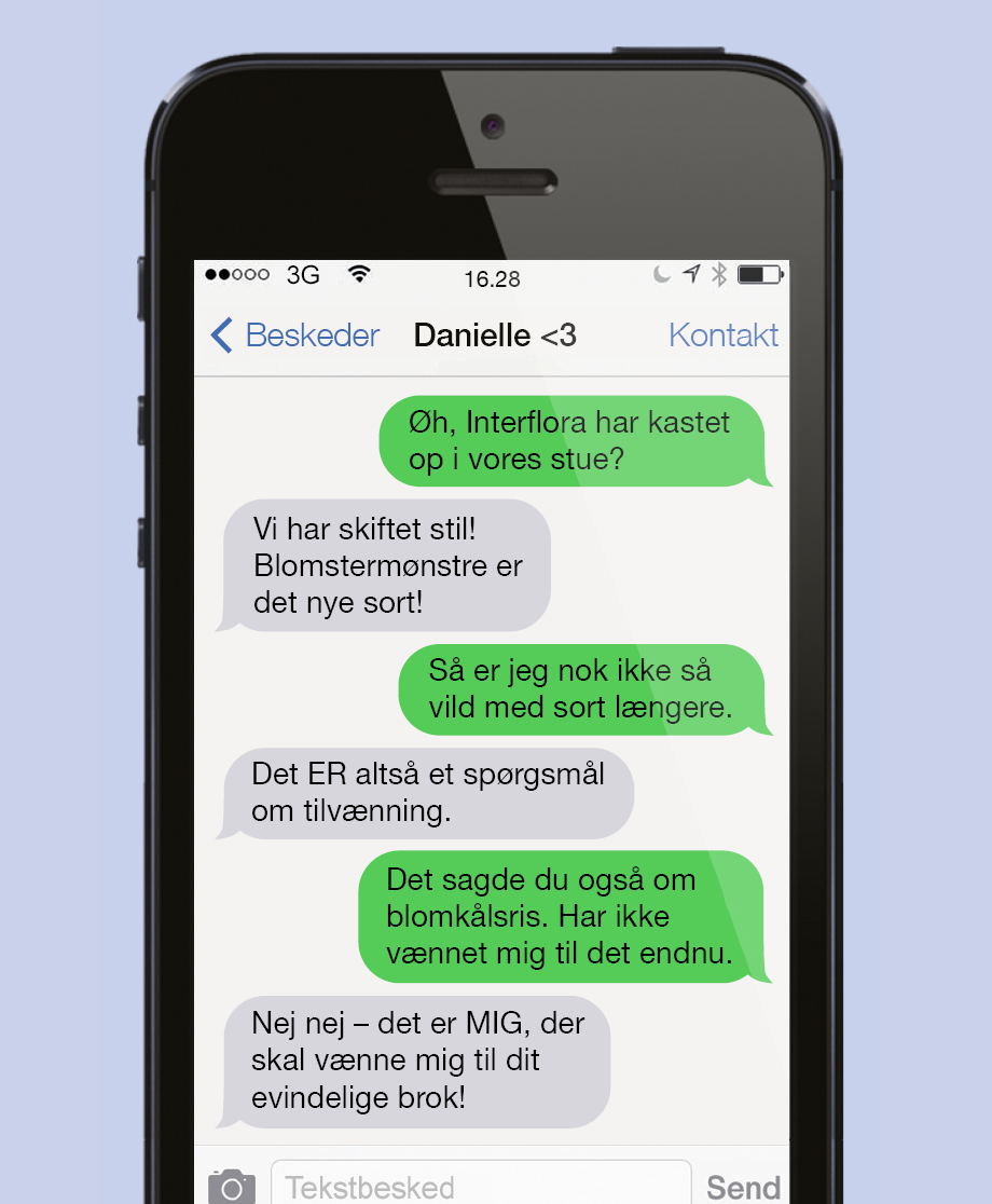 Interflora er det nye sort