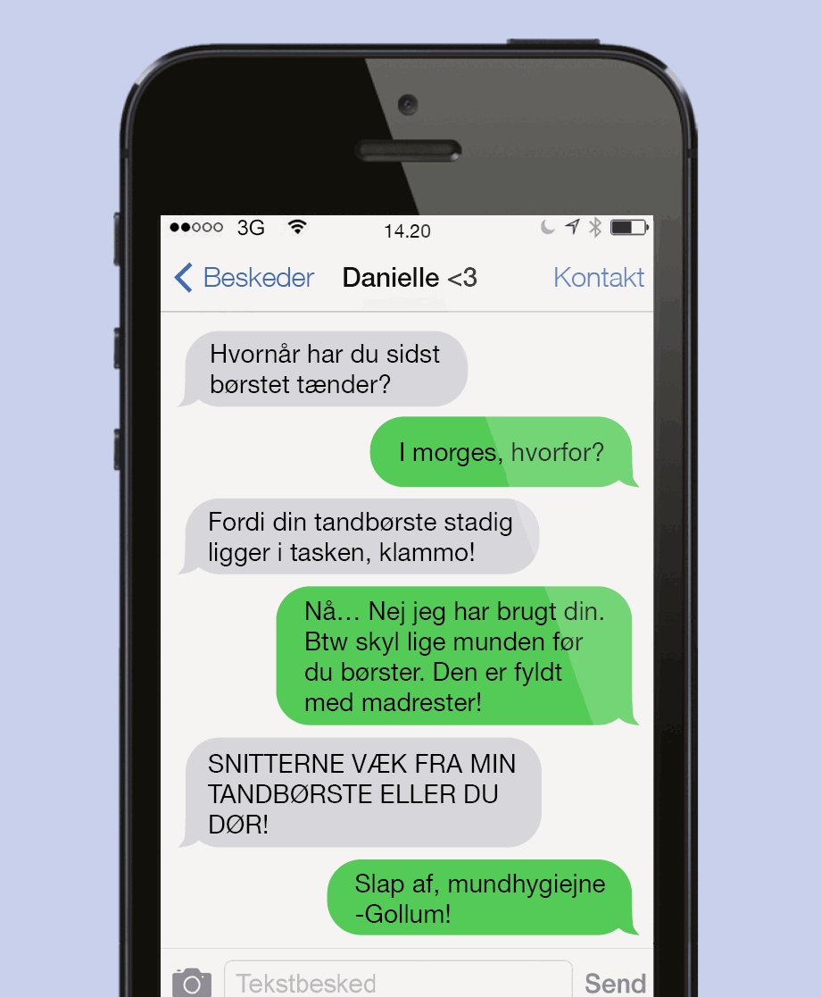 Hvornår har du sidst børstet tænder?