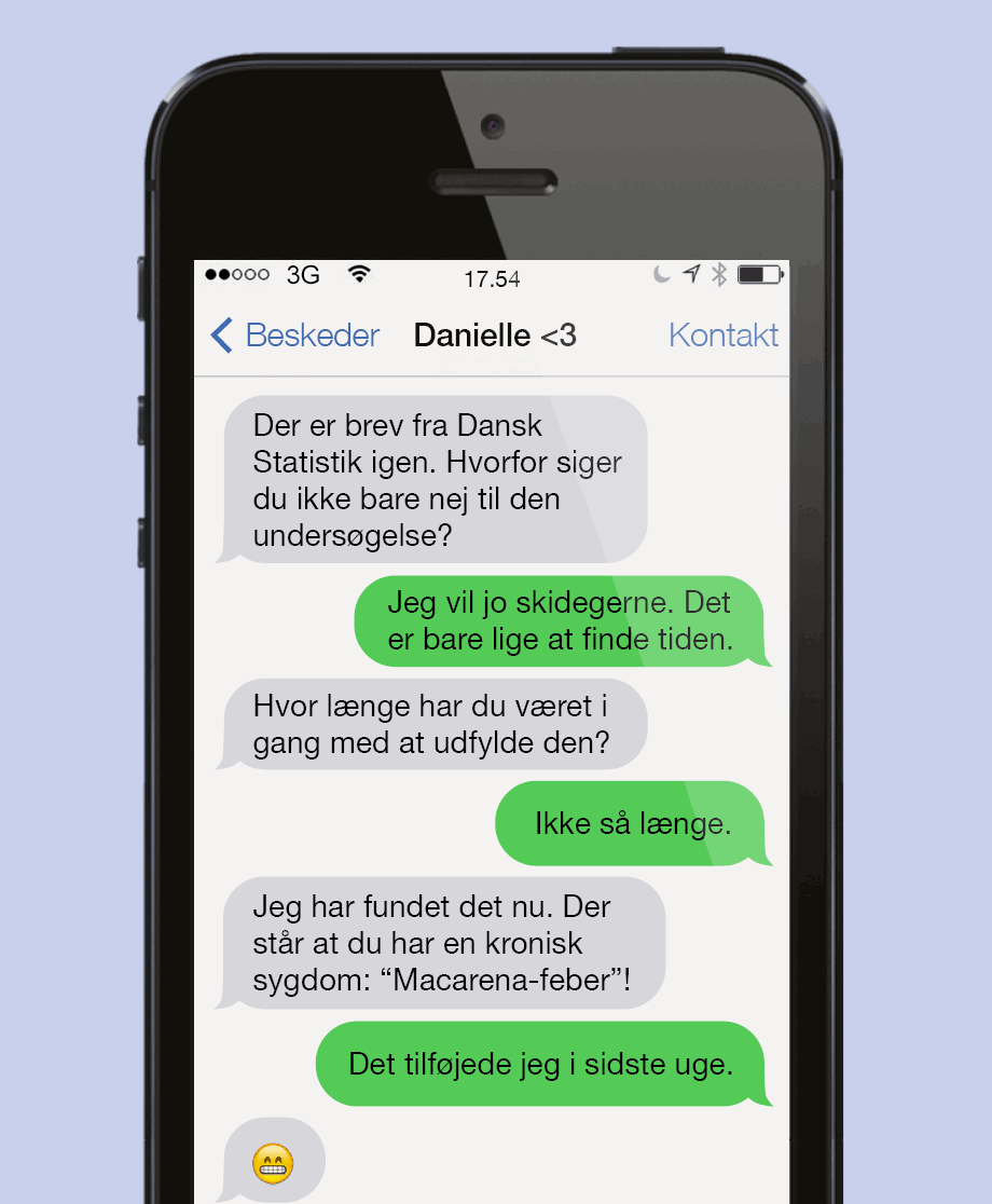 Brev fra Dansk Statistik