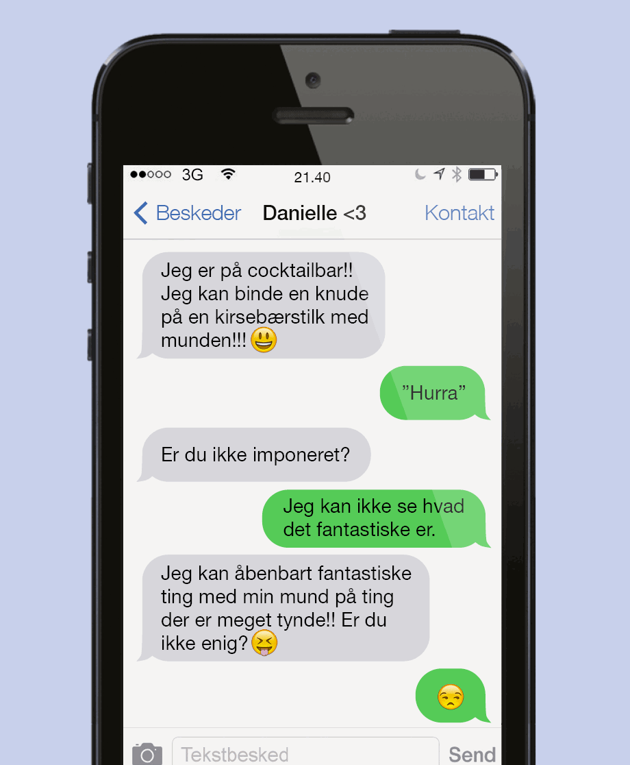 På cocktailbar ...
