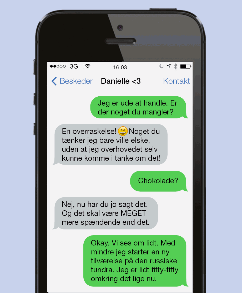 Noget fra supermarkedet?